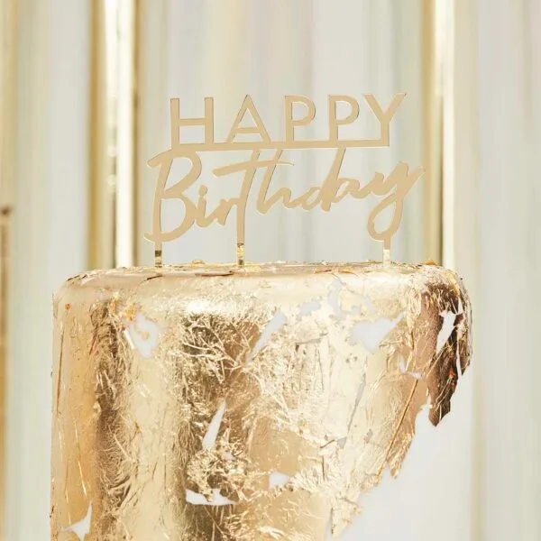Kuchentopper ‚Mix it up‘ gold 12cm