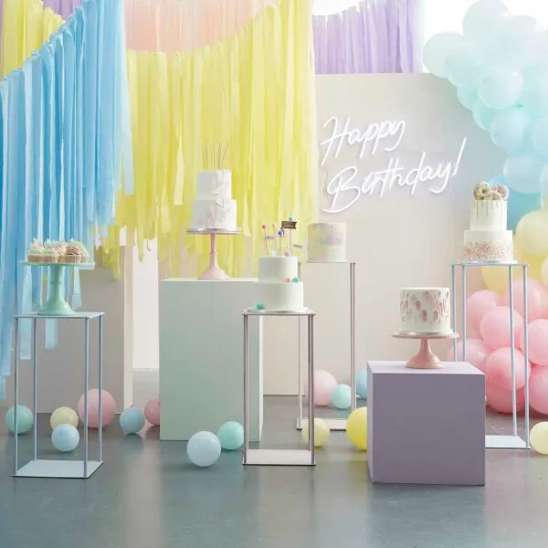 Ballongirlande in Pastellfarben 75-tlg. – Bild 3