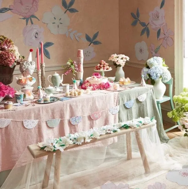 Party Girlande  ‘English Garden Scallop ’ – Bild 5