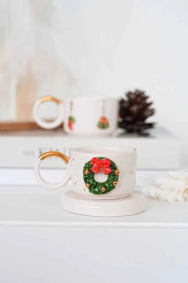 WEIHNACHTS - Keramik Tasse